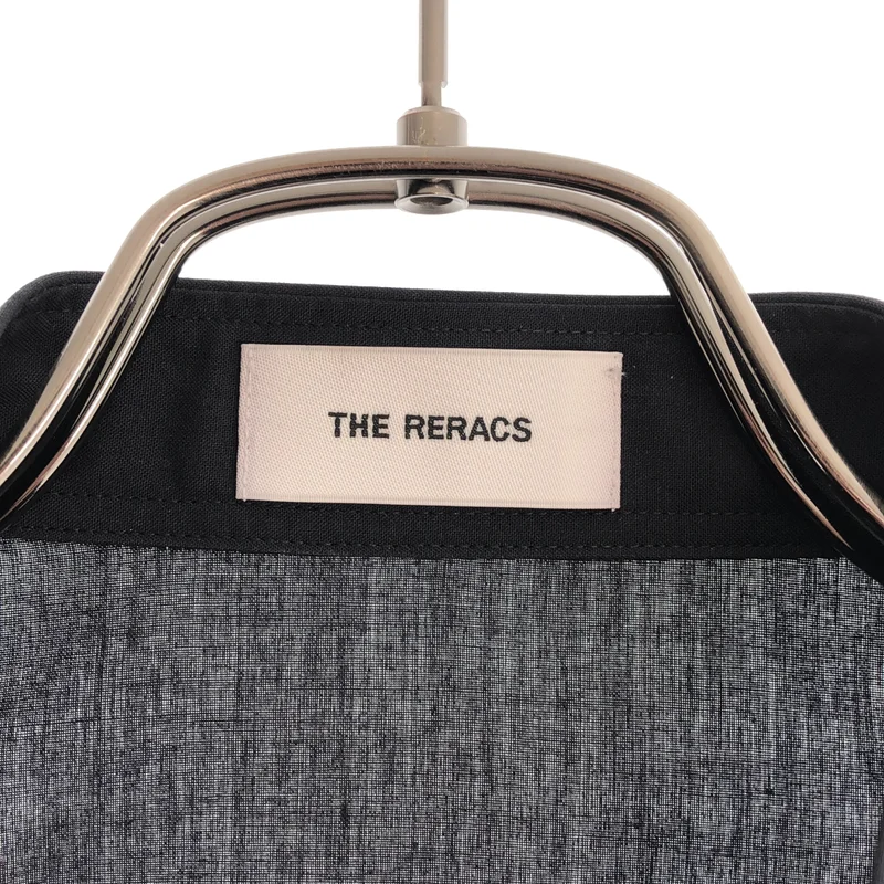 THE RERACS / ザリラクス | 2025SS | バンドカラープルオーバーシャツ_半袖 |