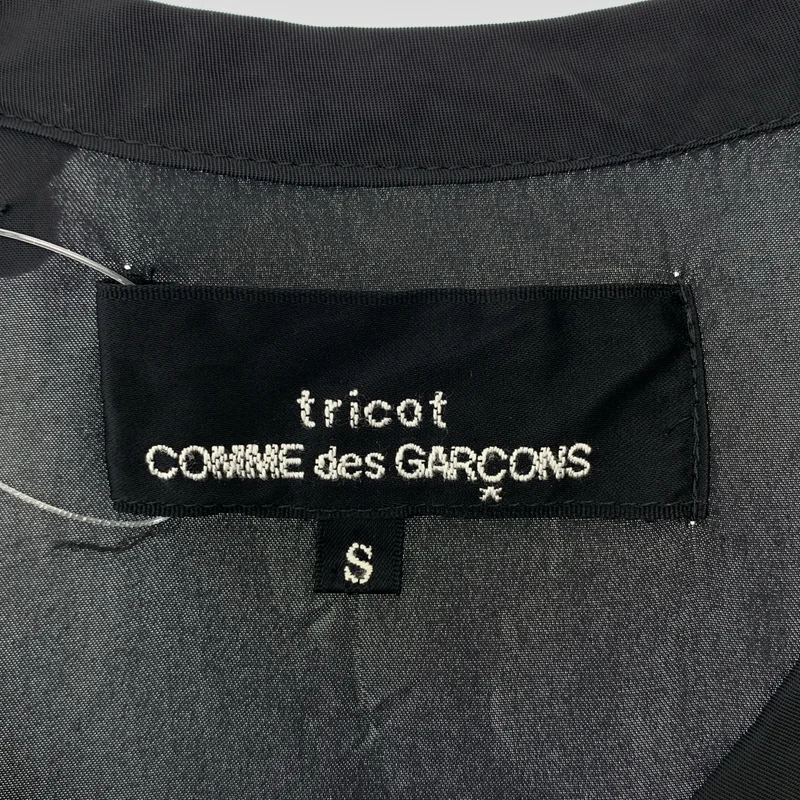 tricot COMME des GARCONS / トリココムデギャルソン | 2002AW | 異素材 切替 フリル シャツ ブラウス | S | レディース