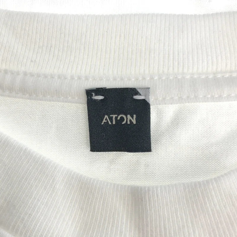 ATON / エイトン | コットン クルーネック カットソー | 2 | メンズ
