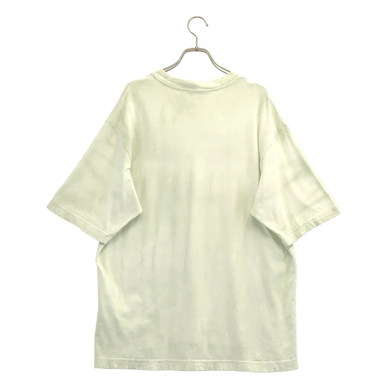 Acne Studios / アクネストゥディオズ | Logo Stamp ダメージ加工 ロゴ スタンプ Tシャツ | S | メンズ
