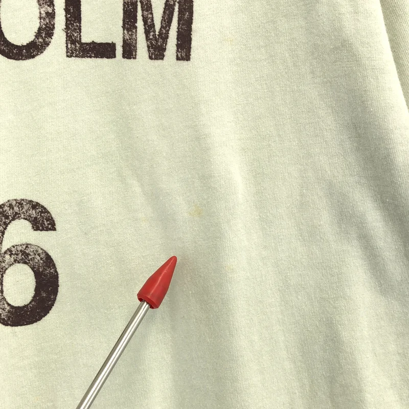 Acne Studios / アクネストゥディオズ | Logo Stamp ダメージ加工 ロゴ スタンプ Tシャツ | S | メンズ