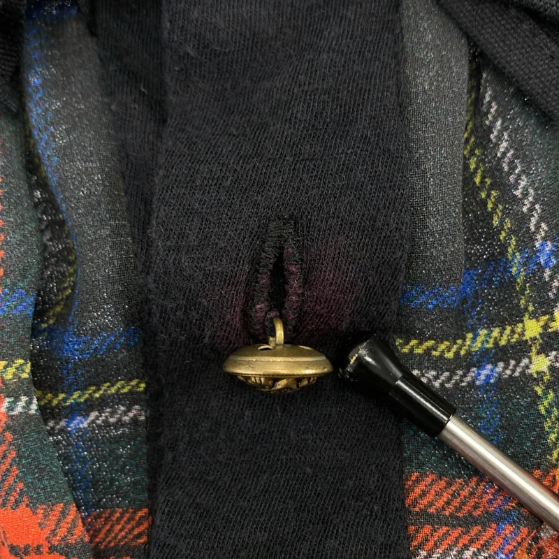 tricot COMME des GARCONS / トリココムデギャルソン | 2011AW | チェック ギャザー クルーネック カーディガン | M | レディース
