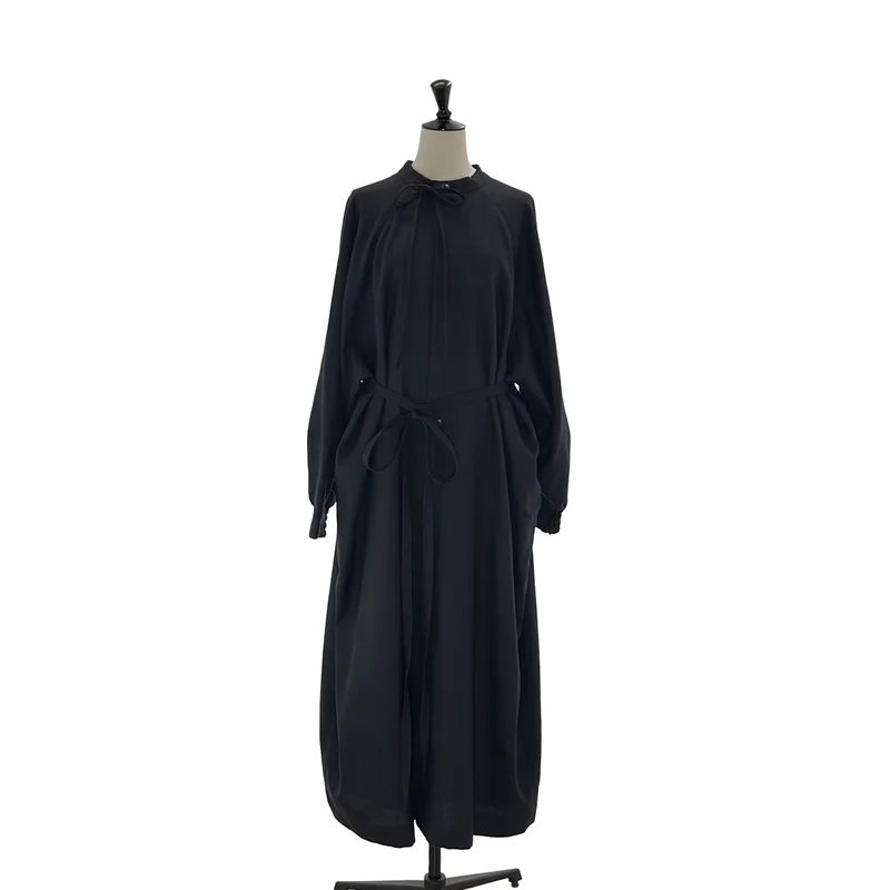 HYKE / ハイク | 2020AW | MEDICAL DRESS / ウール混 メディカルドレス | 1 | レディース
