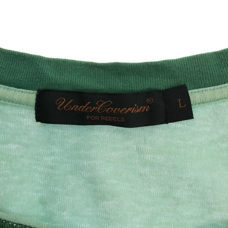 UNDERCOVERISM / アンダーカバイズム | 2004SS | LANGUILD期 歪み プリント Tシャツ | L | メンズ