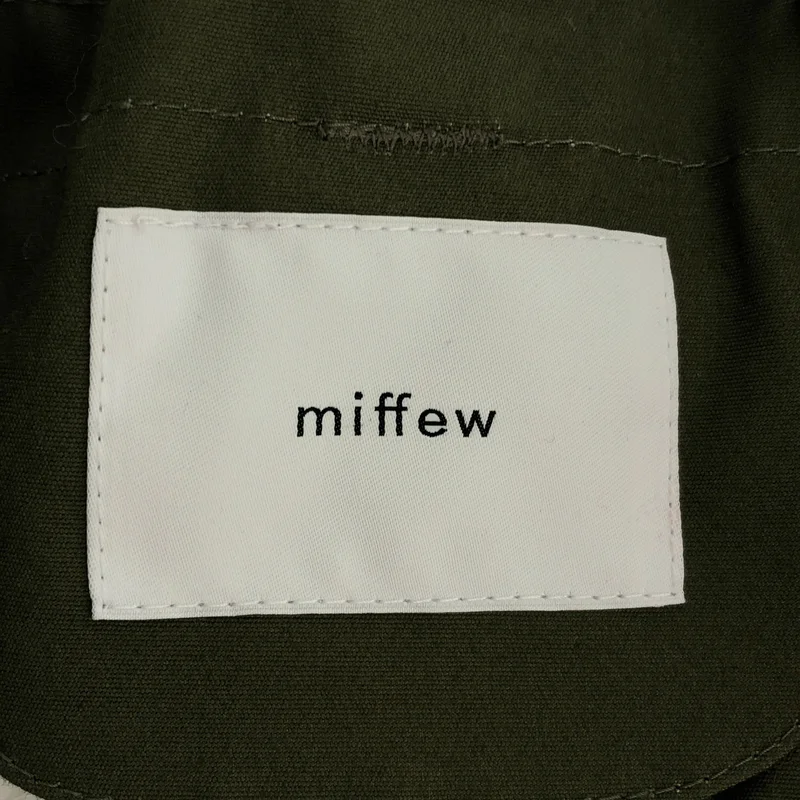 miffew / ミフュー | 2023AW | FIELD DOWN COAT / コットン ベンタイルウェザー フィールドダウンコート | 1 | レディース