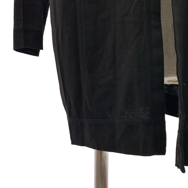N.HOOLYWOOD / エヌハリウッド | UNDER SUMMIT WEAR / LONG CARDIGAN / コットン混 ボタンレス ロングカーディガン | 38 | メンズ