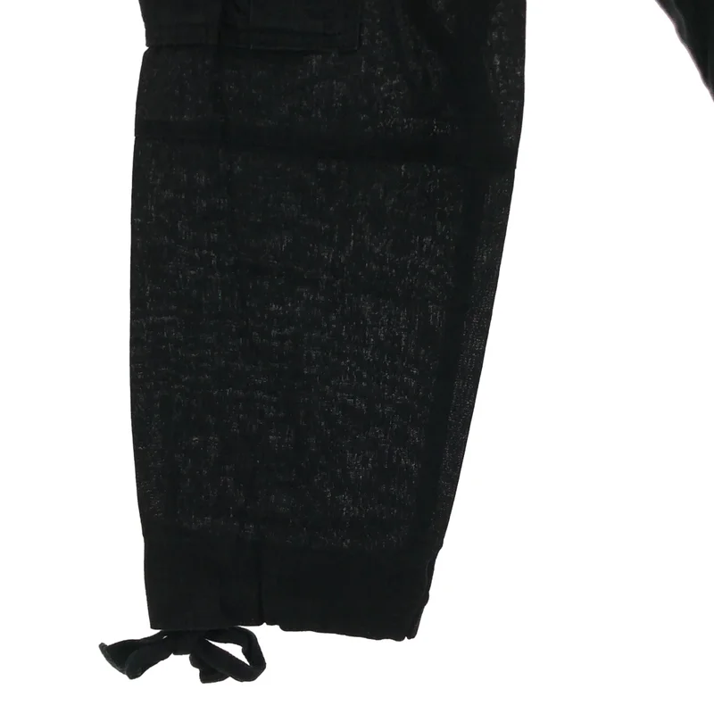 REGULATION Yohji Yamamoto / レギュレーションヨウジヤマモト | リネン コットン サルエル カーゴパンツ | 1 | メンズ