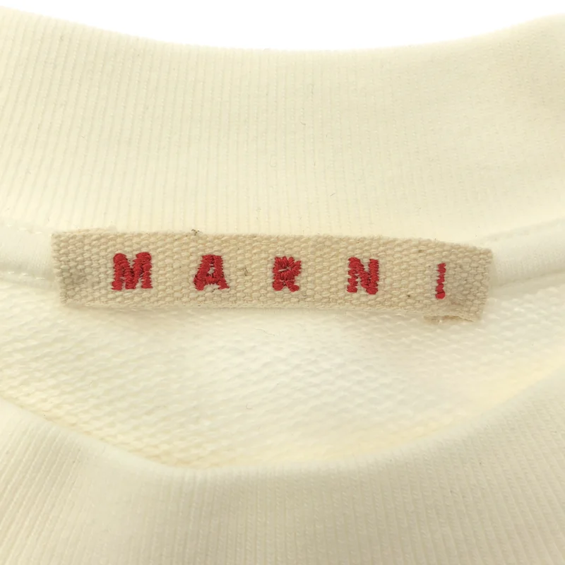MARNI / マルニ | オーガニックコットン ロゴ スウェット | 48 | メンズ