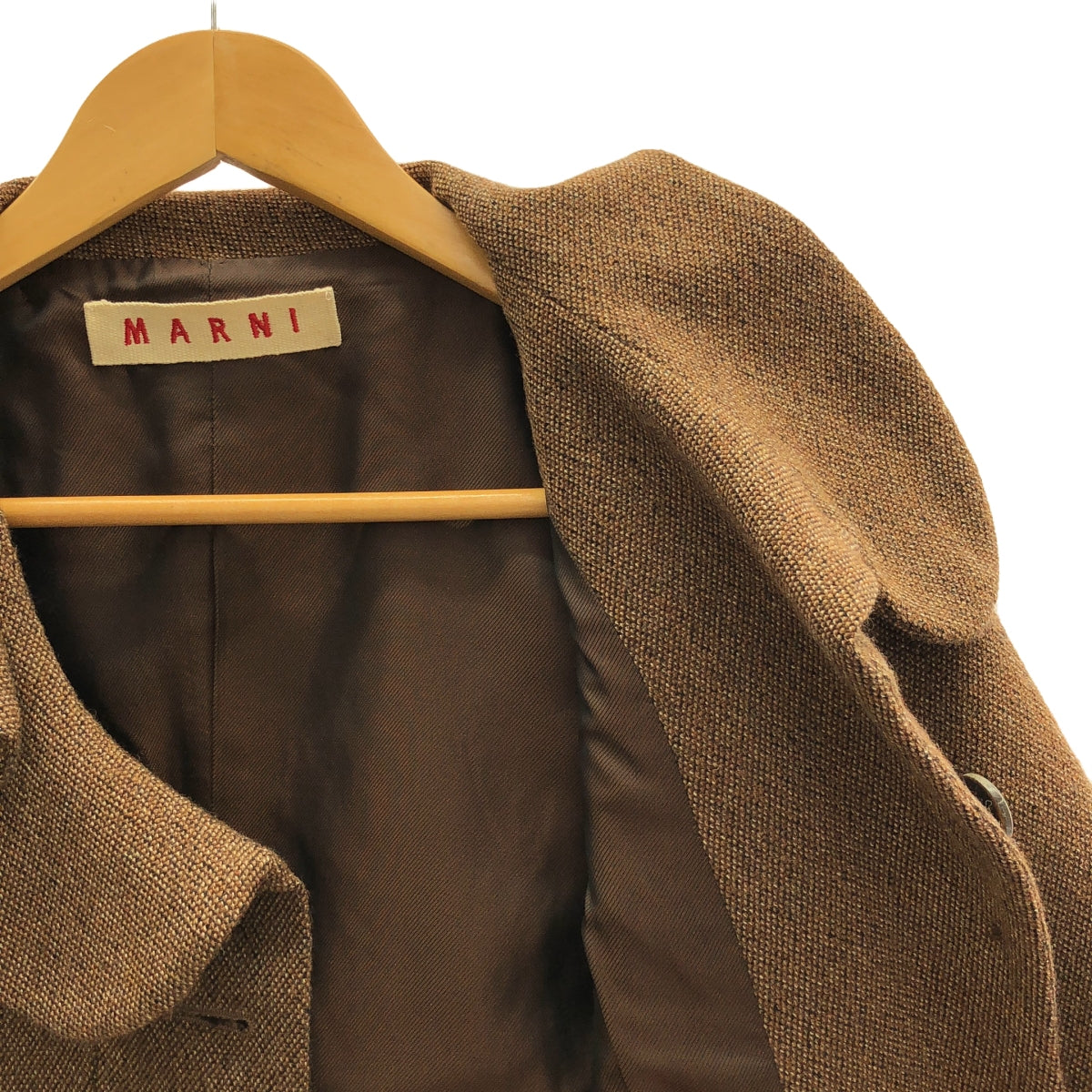 新品　Marni ジャケット　40 MARNI / マルニ | ラウンドカラー ウール ショートジャケット | 40