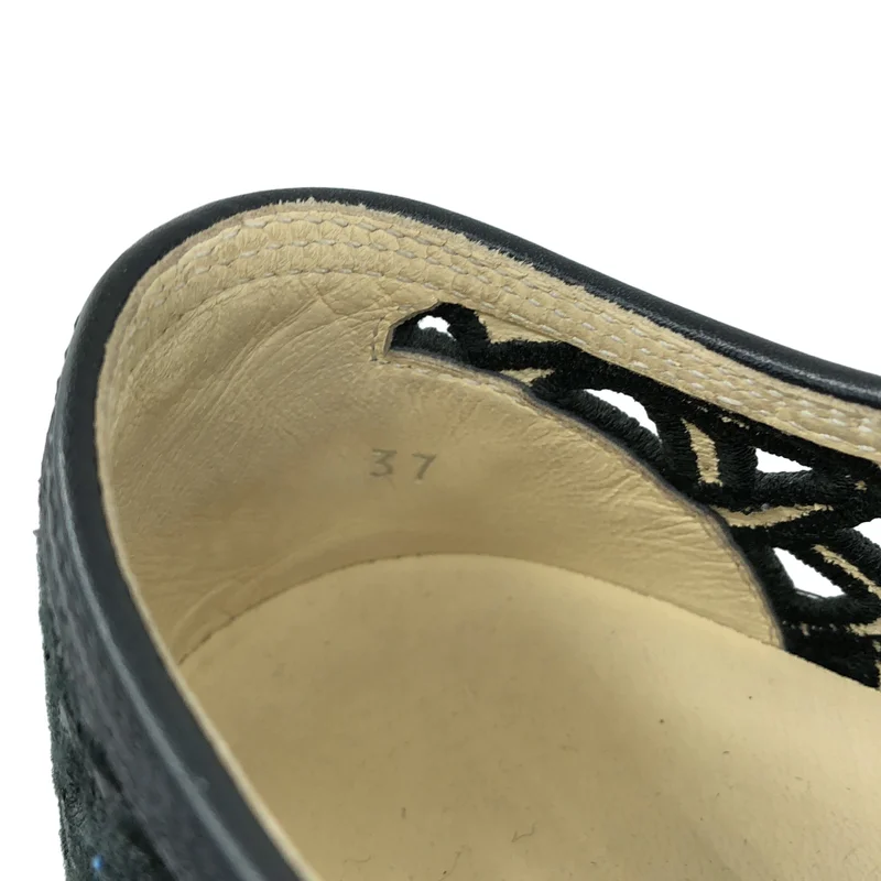 CHANEL / シャネル | カメリア カットワーク スニーカー | 37 | レディース