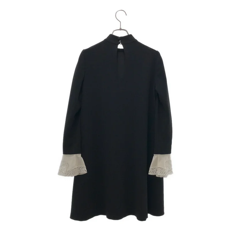 Mame Kurogouchi / マメクロゴウチ | lace cuffs A-line dress レース カフ ワンピース | 1 | レディース