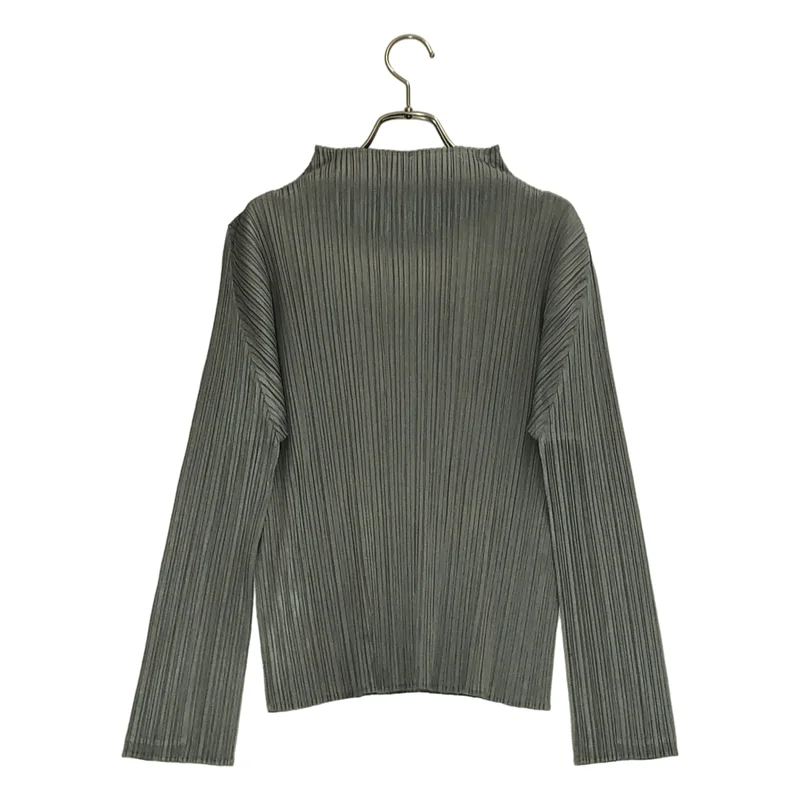 PLEATS PLEASE ISSEY MIYAKE / プリーツプリーズイッセイミヤケ | プリーツ Tシャツ_長袖 PP55-JK113 | 4 | レディース