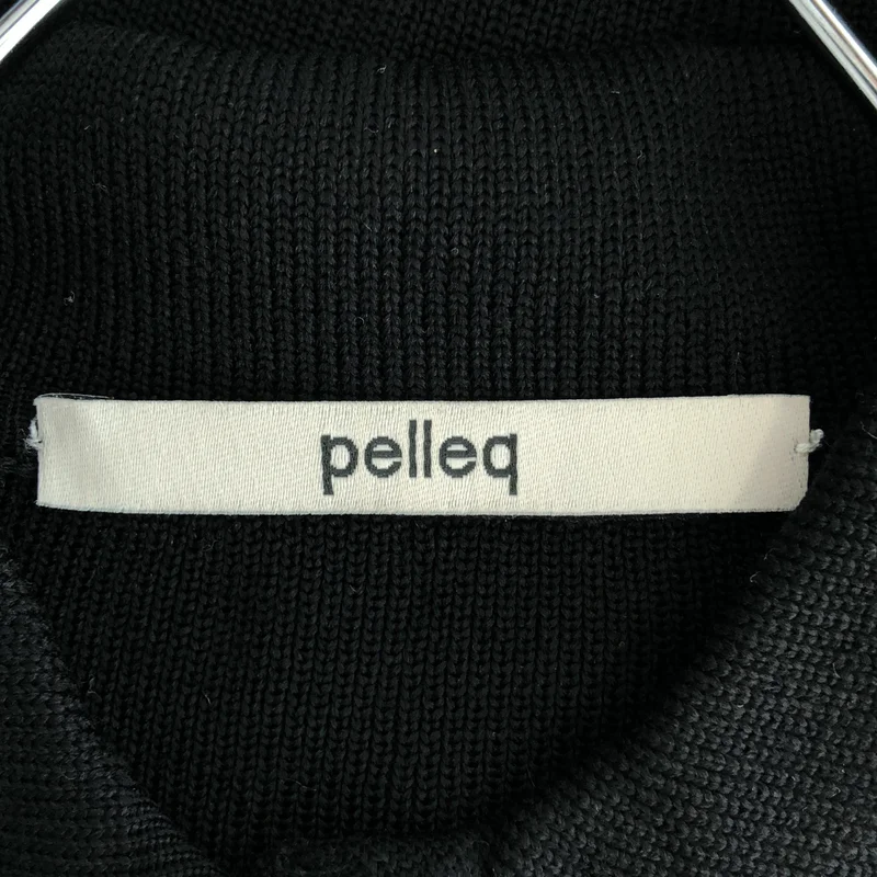 pelleq / ぺレック | rib knit shirt cardigan リブ カーディガン | 34 | レディース