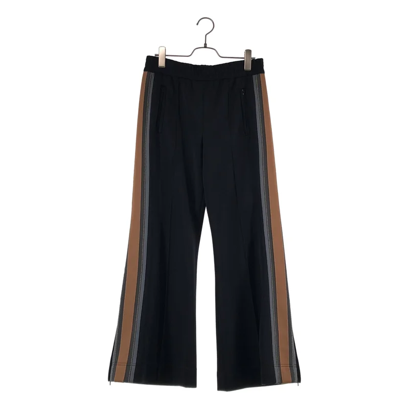 MARC JACOBS / マークジェイコブス | サイドライン フレアトラックパンツ | 00 | レディース
