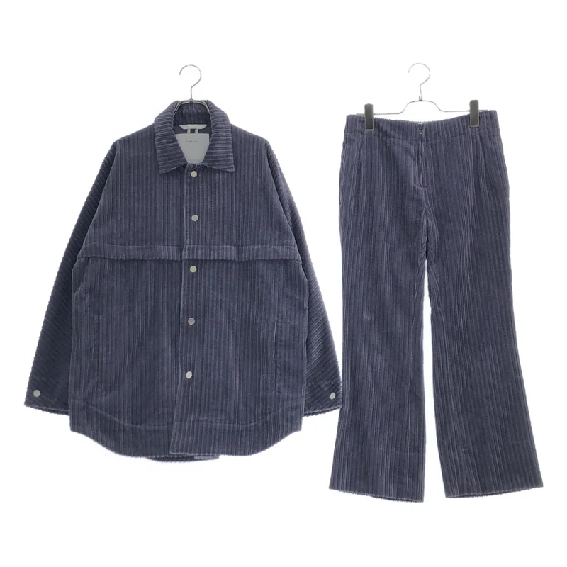 OVERCOAT / オーバーコート | セットアップ / コーデュロイ ジャケット パンツ F22T02-DWSW | 0 | レディース