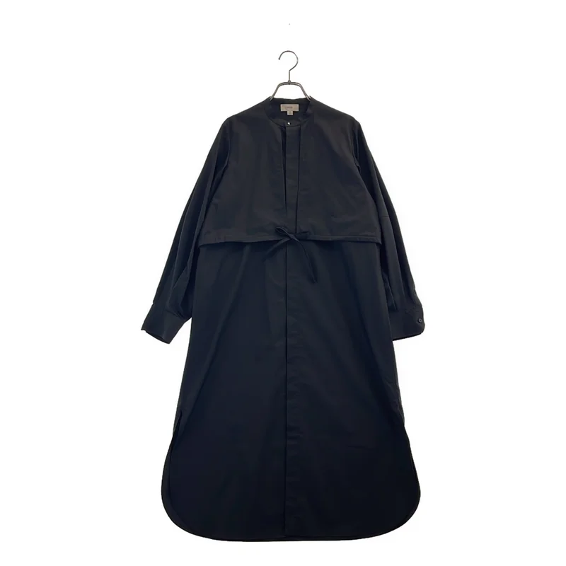 HYKE / ハイク | T/C BALLOON SLEEVE DRESS バルーンスリーブ シャツワンピース | 2 | レディース