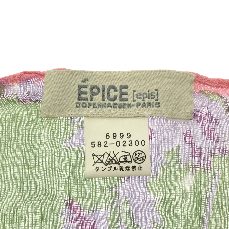 EPICE / エピス | 総柄 大判 ストール |