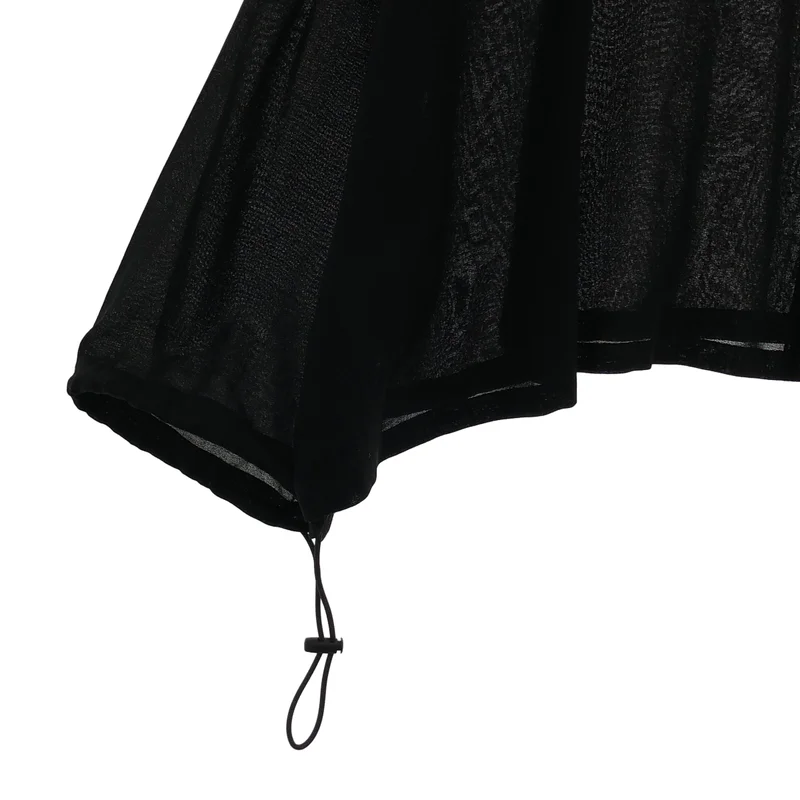 REGULATION Yohji Yamamoto / レギュレーションヨウジヤマモト | 2022AW | COTTON SLEEVELESS BLOUSE FV-B85-018 | 2 | レディース