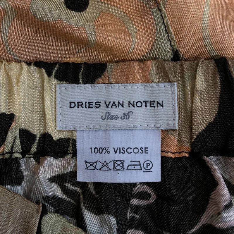 DRIES VAN NOTEN / ドリスヴァンノッテン | フラワープリント イージー ショートパンツ | 36 | レディース