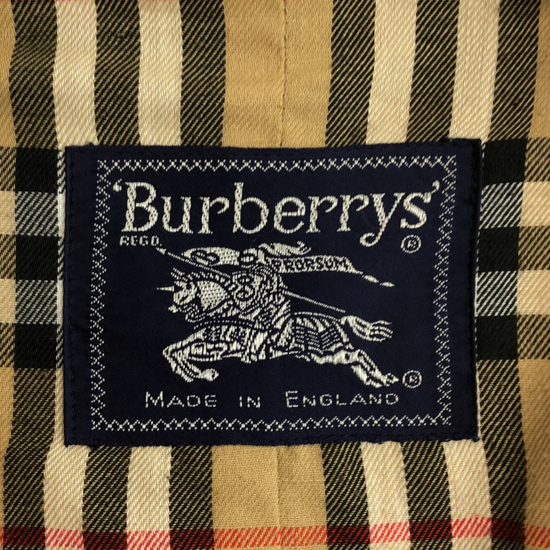 Burberrys / バーバリーズ | 1980s | チンストラップ トレンチコート / ノバチェック総裏地 |
