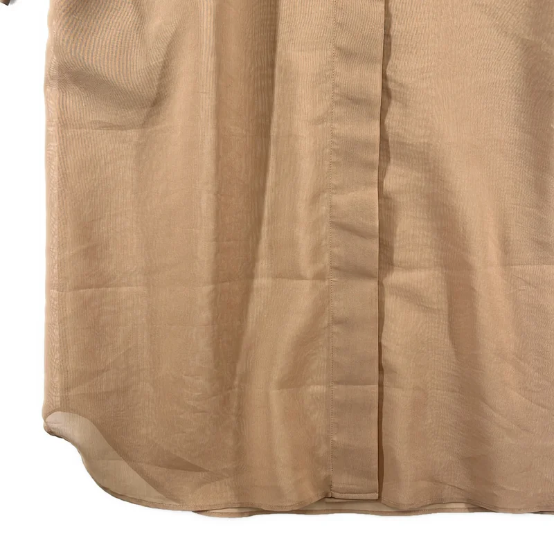 BEIGE， / ベイジ | オーバーシルエット バンドカラー シャツ ワンピース | 4 | レディース