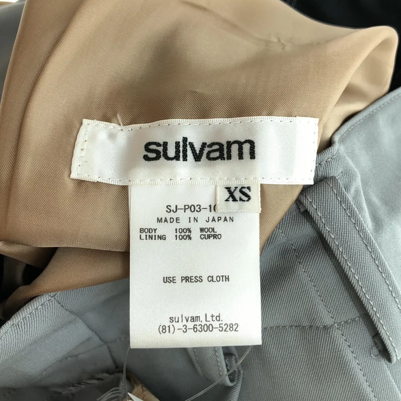sulvam / サルバム | パンツ SJ-P03-100 | XS | レディース
