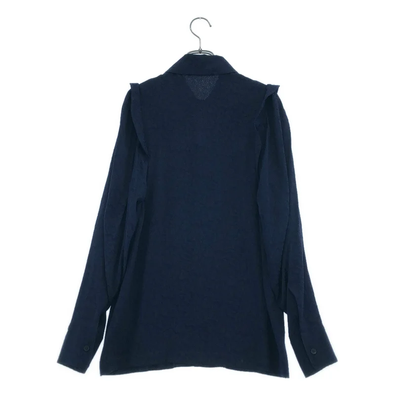 TOGA PULLA / トーガプルラ | 2022AW | フラワージャガード パフスリーブシャツ | 36 | レディース