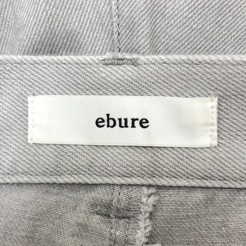 ebure / エブール | 2025SS | ムラ糸デニム パンツ | 36 | レディース