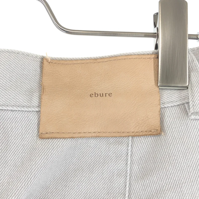 ebure / エブール | 2025SS | ムラ糸デニム パンツ | 36 | レディース