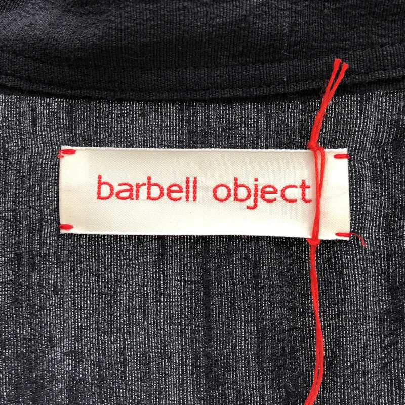 barbell object / バーベル オブジェクト | 2026AW | × and father / ex. 3b sh / 別注 シルク オープンカラーシャツ | F | メンズ