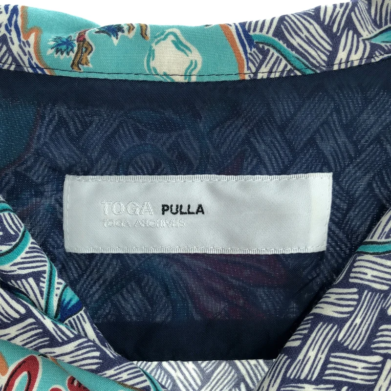 TOGA PULLA / トーガプルラ | × REYN SPOONER / レインスプーナー / ボタニカルプリント アロハシャツ | 36 | レディース