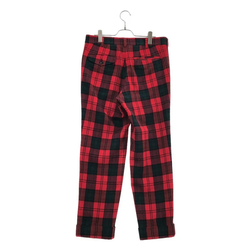 COMME des GARCONS HOMME PLUS / コムデギャルソンオムプリュス | 2012AW | ウール チェック パンツ PJ-P058 | S | メンズ