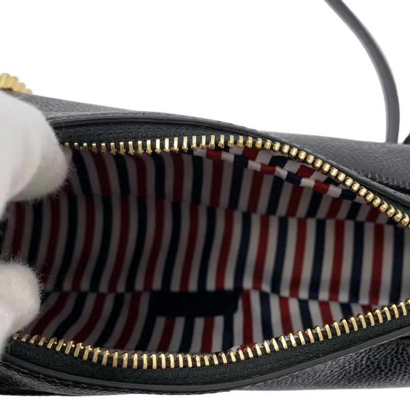 THOM BROWNE / トムブラウン | ペブルグレイン チェーン HECTOR バッグ |