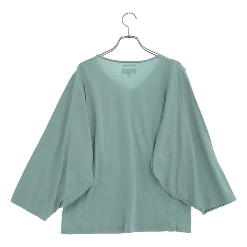 SOU・SOU / ソウソウ | ノーカラー カットソー ブラウス | M | レディース