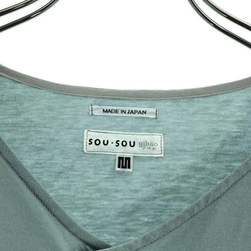 SOU・SOU / ソウソウ | ノーカラー カットソー ブラウス | M | レディース