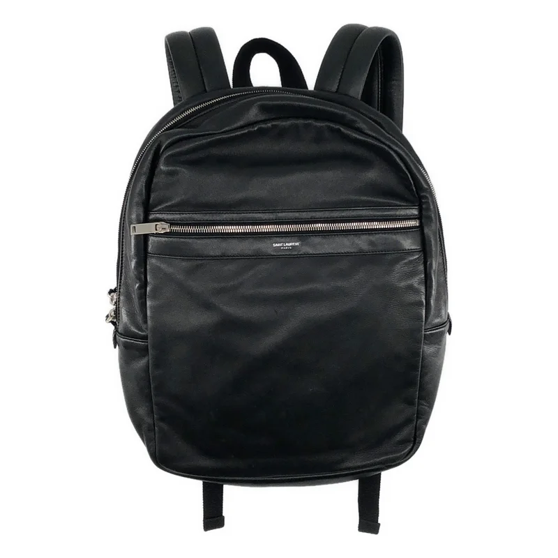SAINT LAURENT PARIS / サンローランパリ | CITY BACKPACK レザー バックパック リュック |