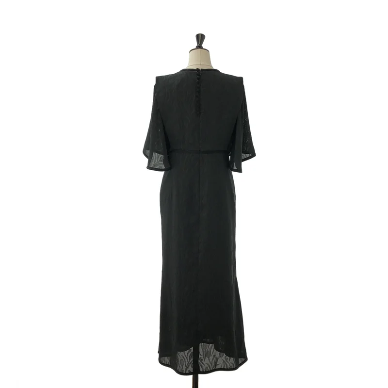 Mame Kurogouchi / マメクロゴウチ | 2021SS | Tulip Motif Jacquard Dress ジャガードワンピース | 2 | レディース