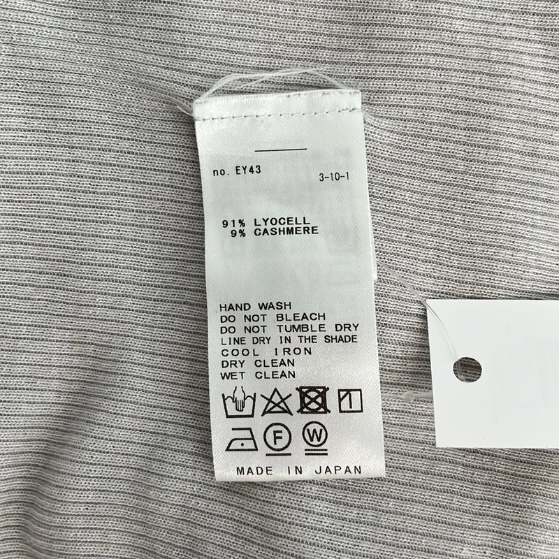 EVERYDAY I LIKE. / エヴリディアイライク | テレコ ロングスリーブ プルオーバー |