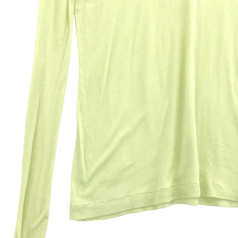 AURALEE / オーラリー | GIZA SUPER HIGH GAUGE SHEER RIB L/S TEE カットソー | 1 | レディース