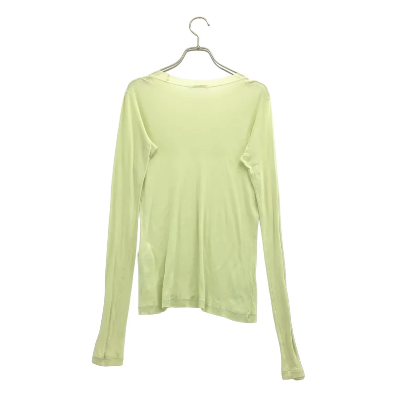 AURALEE / オーラリー | GIZA SUPER HIGH GAUGE SHEER RIB L/S TEE カットソー | 1 | レディース