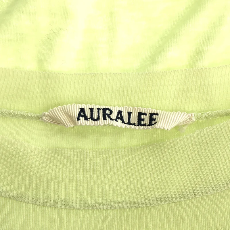AURALEE / オーラリー | GIZA SUPER HIGH GAUGE SHEER RIB L/S TEE カットソー | 1 | レディース