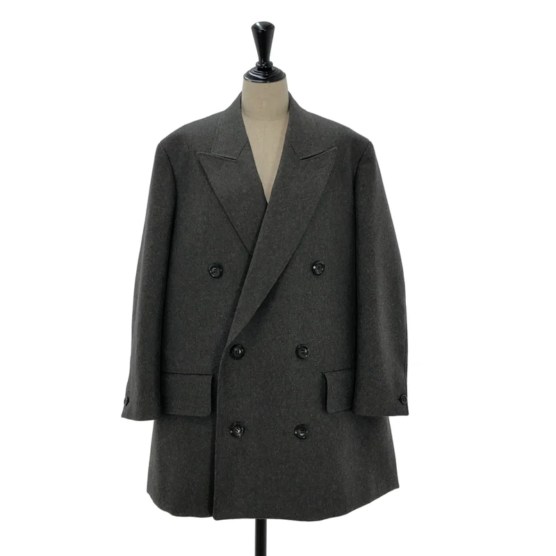 THE RERACS / ザリラクス | BRITISH MELTON THE DOUBLE JACOAT コート | 38 | レディース