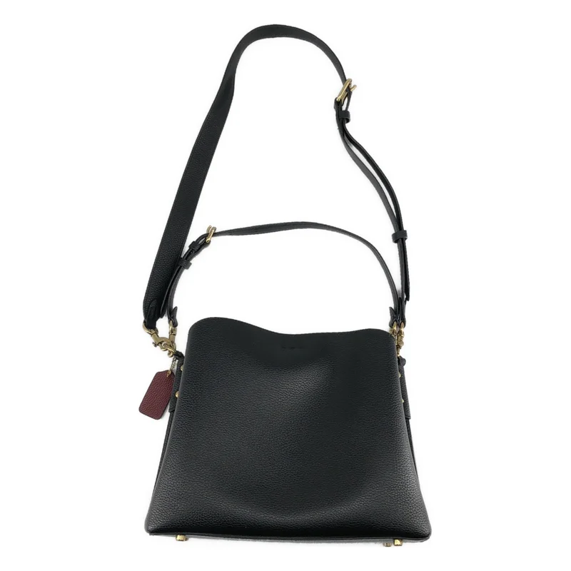 COACH コーチ ウィロウバケット 2WAY ブラック レザー　ショルダー COACH / コーチ | Willow Bucket / ウィロウ バケット レザー 2WAY