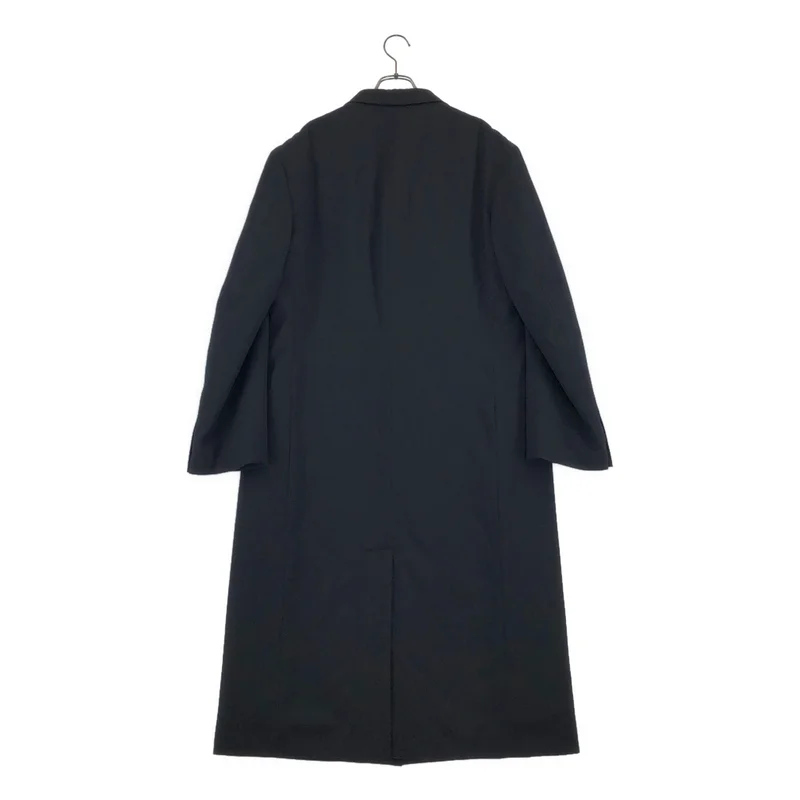 YOHJI YAMAMOTO POUR HOMME / ヨウジヤマモトプールオム | 2025AW | WOOL GABARDINE 4 BUTTONS LONG JACKET WITH LINER / ウールギャバ ライナー付き 4B ロングジャケット | 2 | メンズ