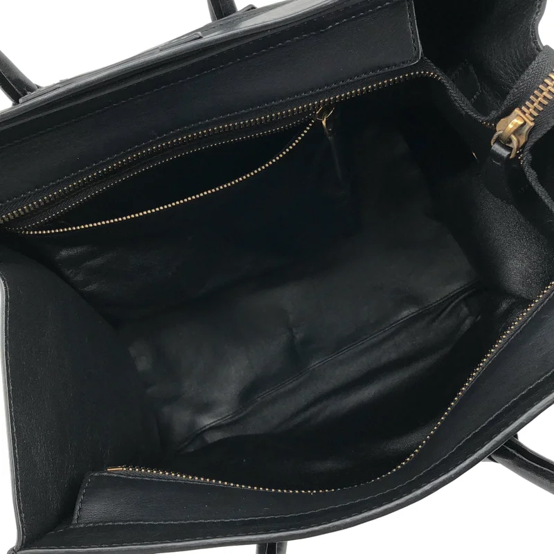 CELINE / セリーヌ | ラゲージ ミニ レザー ショッパーバッグ |