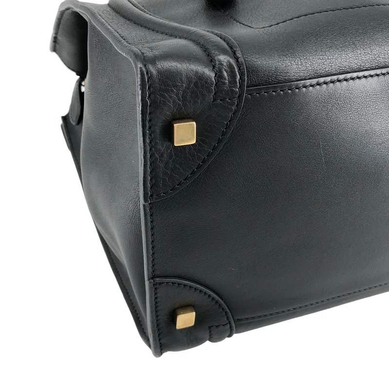 CELINE / セリーヌ | ラゲージ ミニ レザー ショッパーバッグ |