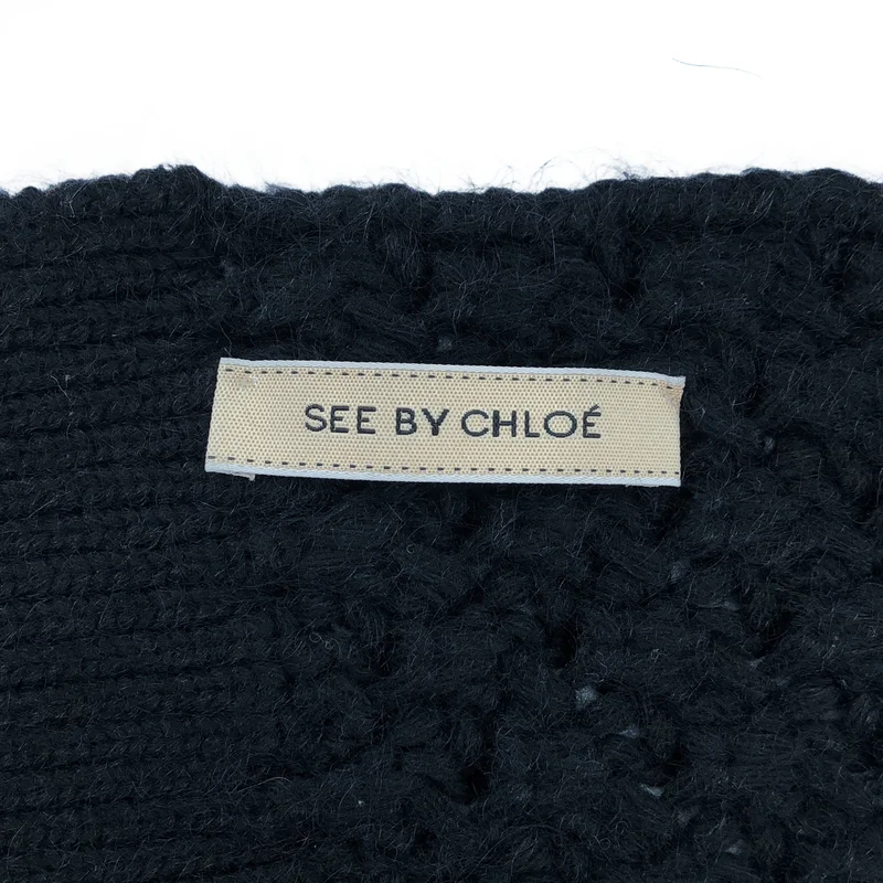 SEE BY CHLOE / シーバイクロエ | ウール マフラー |