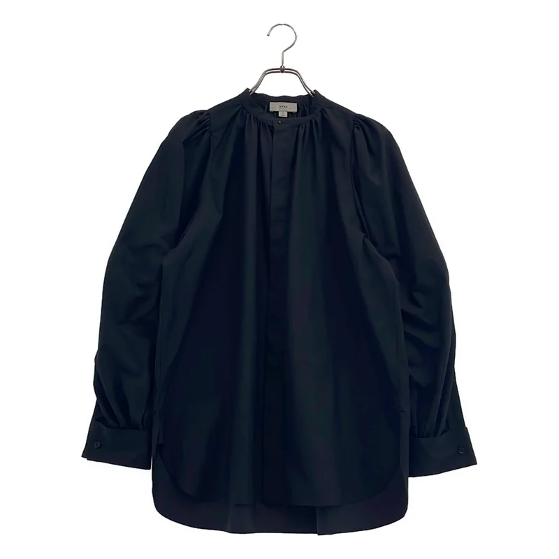 HYKE / ハイク | 2023AW | T/C BALLOON SLEEVE SHIRT バルーンスリーブ シャツ | 1 | レディース