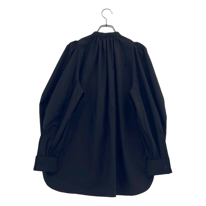 HYKE / ハイク | 2023AW | T/C BALLOON SLEEVE SHIRT バルーンスリーブ シャツ | 1 | レディース