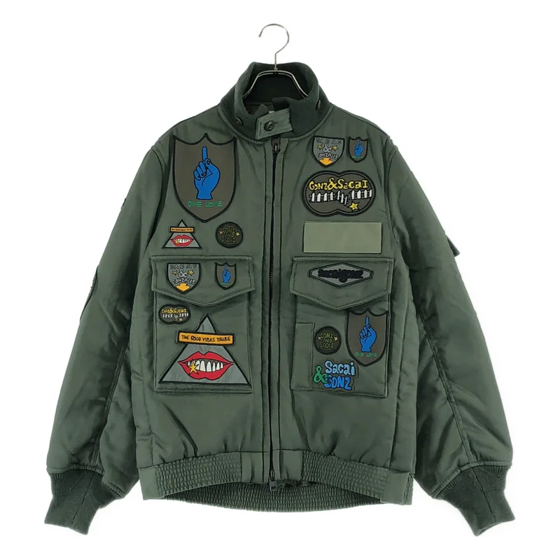 sacai / サカイ | 2024AW | × SPIEWAK Gonz Multi Patch Blouson ワッペン ジャケット | 1 | メンズ